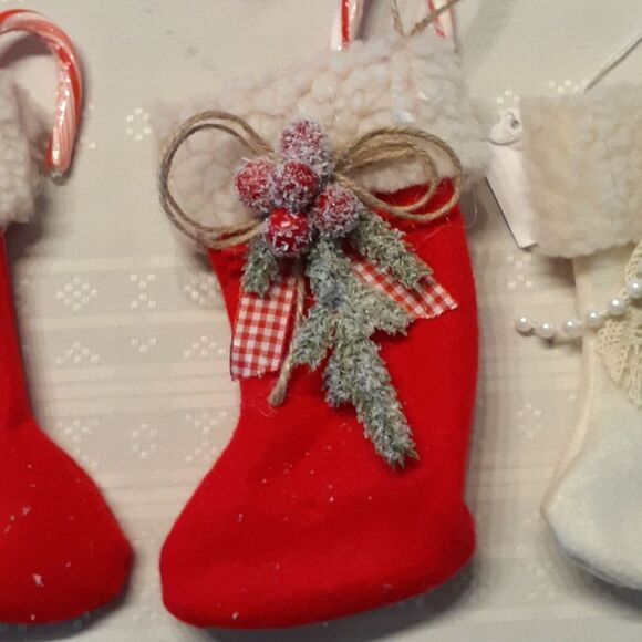 6 pc handmade ornaments - Picture 6 of 9